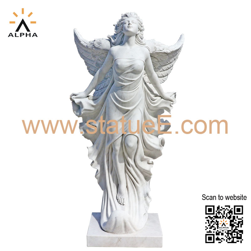 Beautiful angel statues